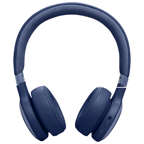 Casque d'écoute Bluetooth à suppression du bruit Live 670NC de JBL - Bleu