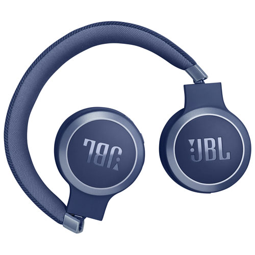 Casque d'écoute Bluetooth à suppression du bruit Live 670NC de JBL - Bleu