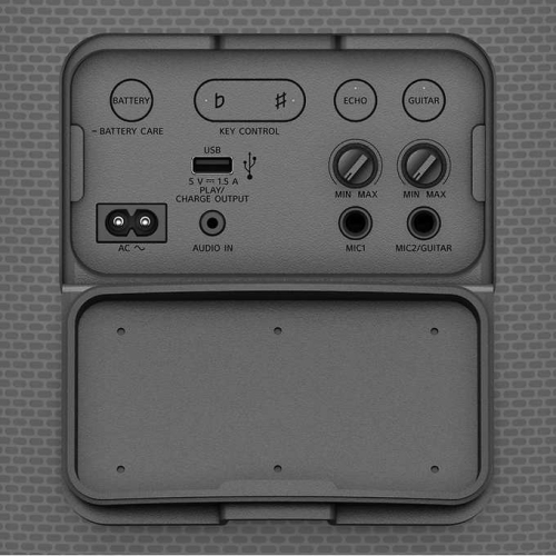 Haut-parleur de fête sans fil SRSXV500 de Sony - Boîte ouverte