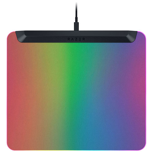 Tapis de souris de jeu Chroma RGB Firefly V2 Pro de Razer - Noir