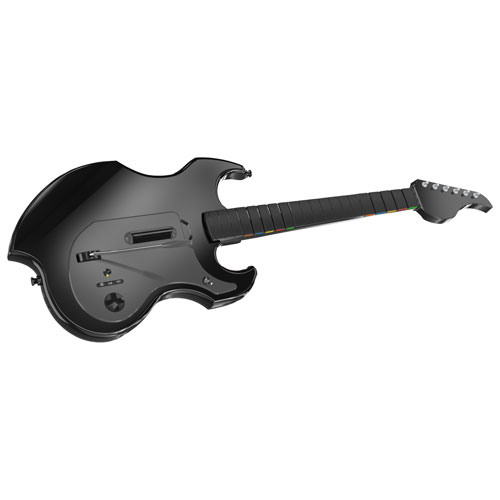 PDP RIFFMASTER Wireless Guitar Controller for PlayStation 5 & PlayStation 4 - Black