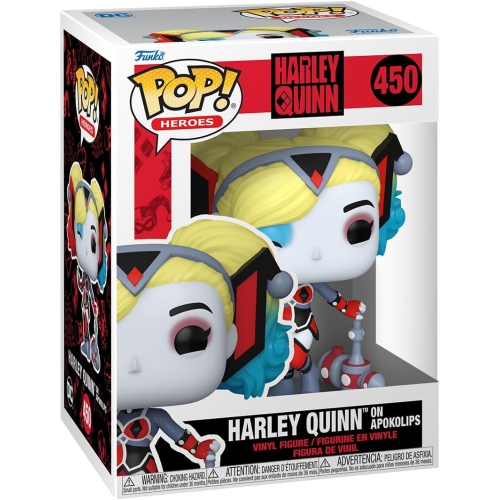 POP  Dc Heroes Harley Quinn 3.75 Inch Action Figure - Harley Quinn On Apokolips #450