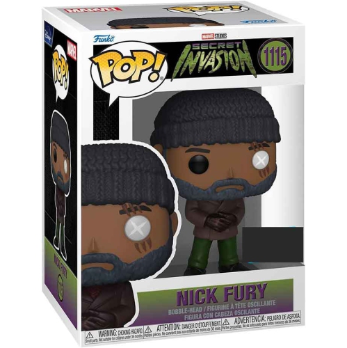Image 1 of 1.. Pop Marvel Secret Invasion 3.75 Inch Action Figure Exclusive - Nick Fury #1115