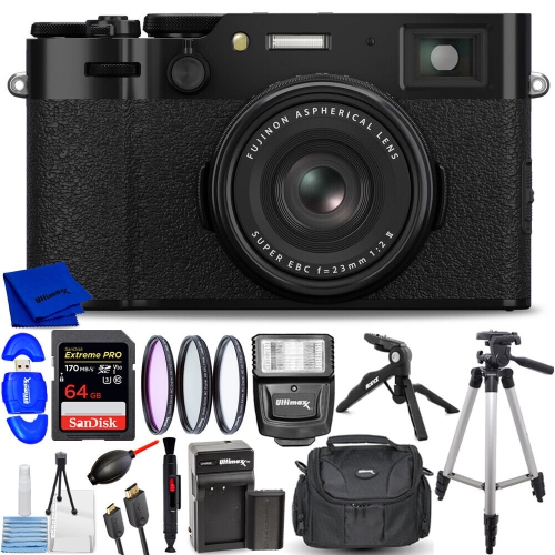Appareil photo numérique X100VI de FUJIFILM 16821913 $ - Ensemble d'accessoires 15PC