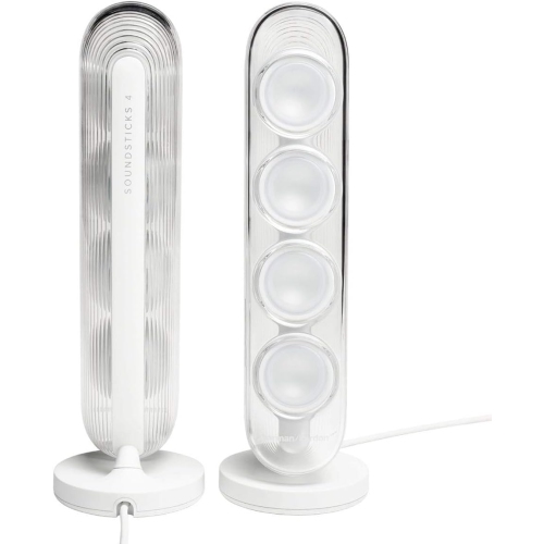 Harman Kardon SoundSticks 4 Bluetooth Speaker System, White- Open Box (10/10 Condition)