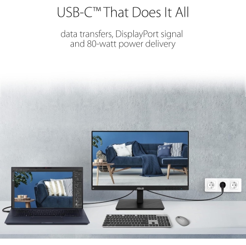 ASUS BE24ECSBT 23.8" Full HD Business Monitor – USB-C, Touchscreen, IPS