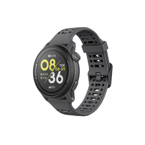 COROS PACE 3 GPS Sport Watch - Silicone Band - Black