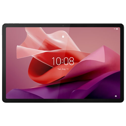 Boîte ouverte - tablette Tab P12 12,7 po 256&nbsp;Go Android 13 de Lenovo avec MediaTek Dimpropension 7050 processeur octocoeur - Gris tempête