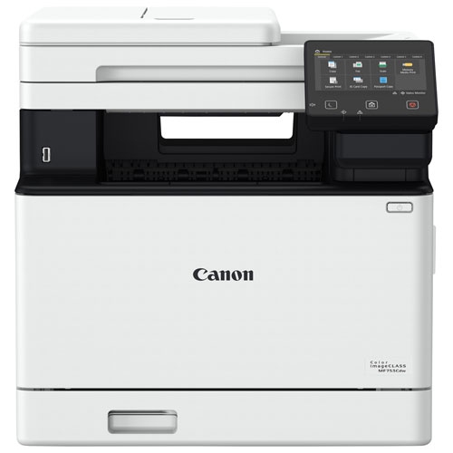 Image 1 de 1.. Boîte ouverte - imprimante tout-en-un couleur sans fil imageCLASS MF753CDW de Canon