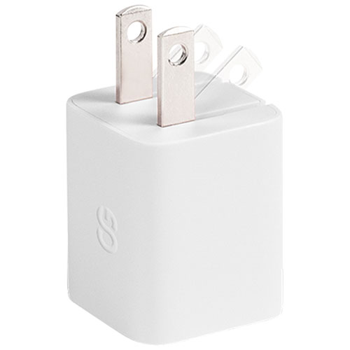 Chargeur mural PD GaN USB-C de 20 W Vibrance de LOGiiX - Blanc