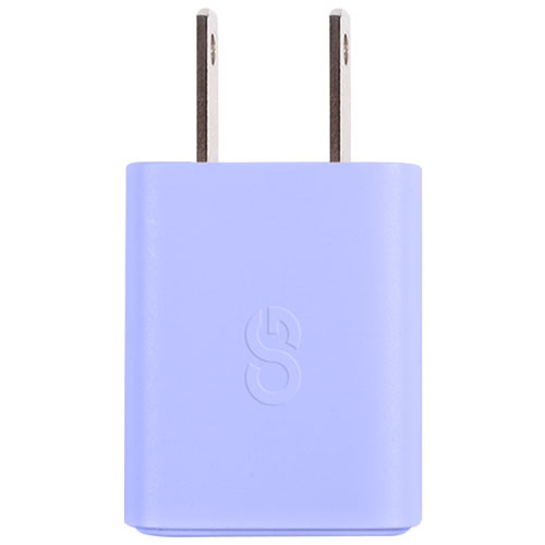 LOGiiX Vibrance 30W USB-C GaN PD Wall Charger - Lavender