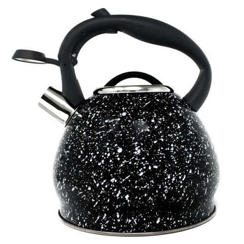 Stainless Steel Whistling Tea Kettle 3.3L, Black
