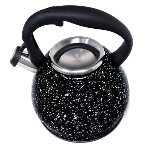 Stainless Steel Whistling Tea Kettle 3.3L, Black