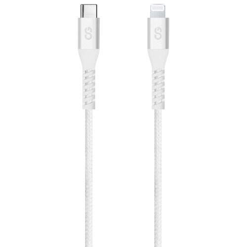 LOGiiX Vibrance 1.2m Braided USB-C to Lightning Cable (LGX-13755) - White