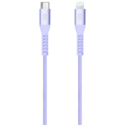 LOGiiX Vibrance 1.2m Braided USB-C to Lightning Cable (LGX-13763) - Lavender