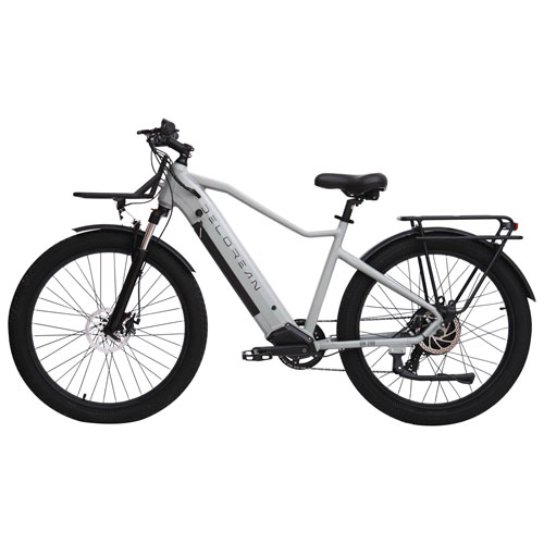 Vélo électrique 500 W DM200 DeLorean - Gris