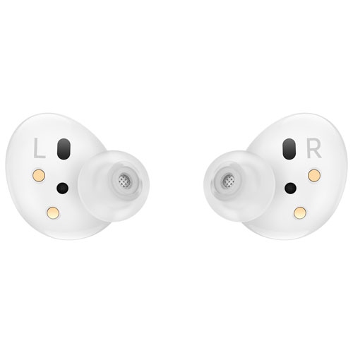 Refurbished - Samsung Galaxy Buds2 In-Ear Noise Cancelling True Wireless Earbuds - White