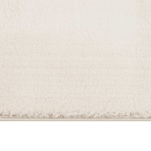 vidaXL 5x7.5 Feet Indoor Shaggy Rugs Modern Plush Area Rugs with Anti-Slip Backing, Cream