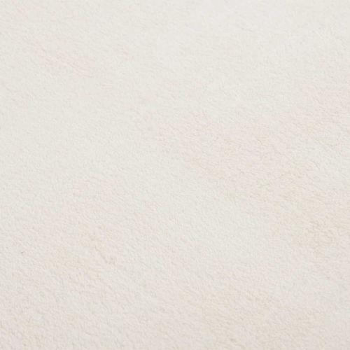 vidaXL 5x7.5 Feet Indoor Shaggy Rugs Modern Plush Area Rugs with Anti-Slip Backing, Cream