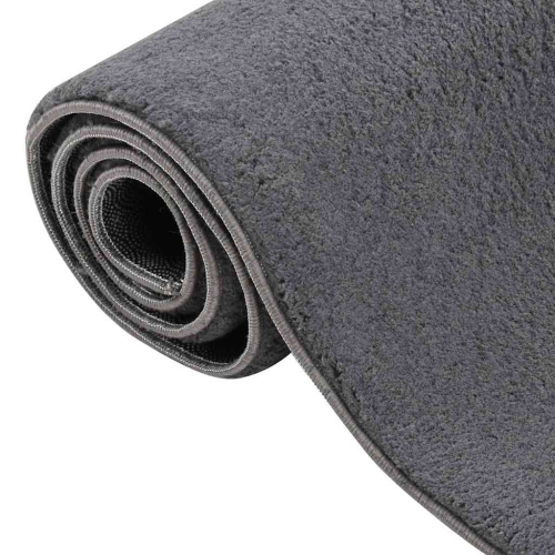 vidaXL 5x7.5 Feet Indoor Shaggy Rugs Modern Plush Area Rugs with Anti-Slip Backing Anthracite