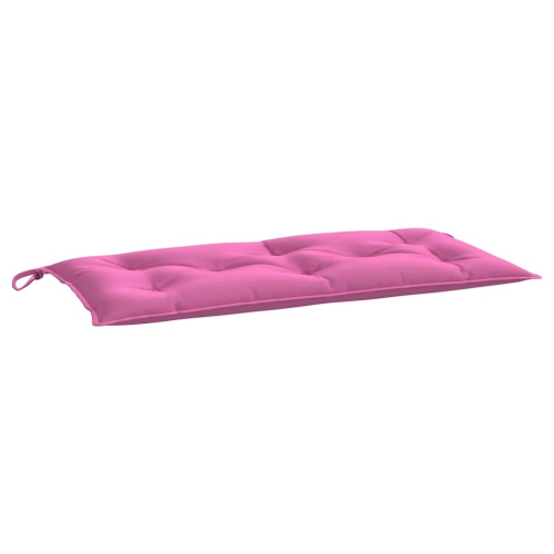 vidaXL Indoor/Outdoor Bench Cushions 2 pcs, Water-Repellent, Pink 39.4"x19.7"x2.8"