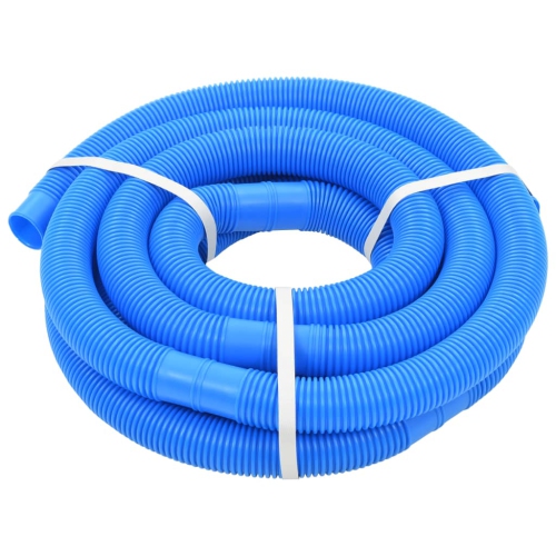 vidaXL Pool Hose with Clamps Blue 1.4" 19.6'