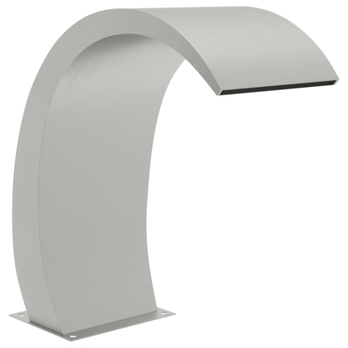 Image 1 de 7.. VidaXL – Fontaine de piscine en acier inoxydable 304, résistante au chlore, 8,7 x 23,6 x 27,6&nbsp;po