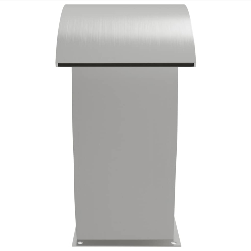 vidaXL Pool Fountain, Stainless Steel 304 Construction, Chlorine-Resistant, 8.7"x23.6"x27.6"