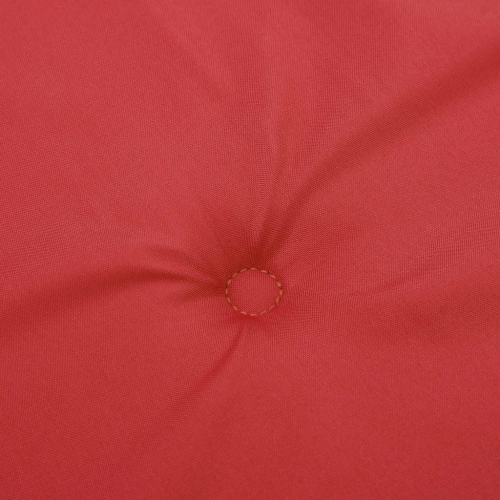 vidaXL Highback Chair Cushions 4 pcs Red Oxford Fabric