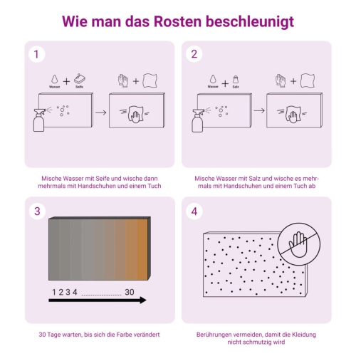 vidaXL Garden Raised Bed 100x100x26 cm Corten Steel
