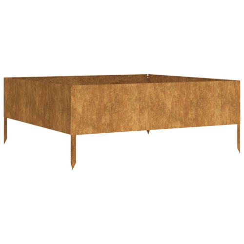 VIDAXL  Garden Raised Bed 100X100X41 Cm Corten Steel