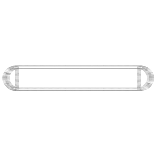 vidaXL Gabion Raised Bed Galvanised Iron 600x100x100 cm