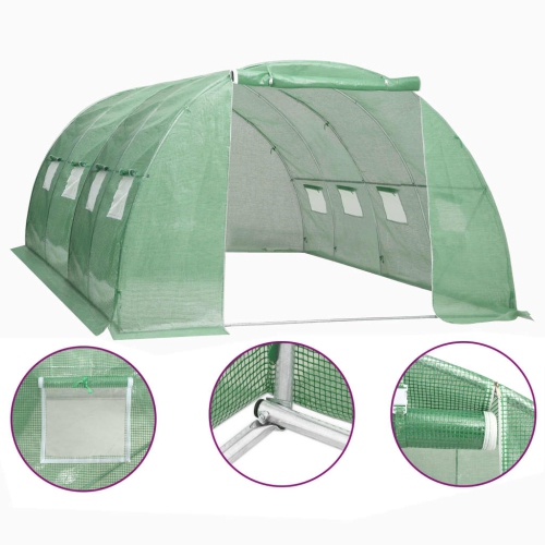 VisdaXL Greenhouse 16&nbsp;m² 4 x 4 x 2&nbsp;m