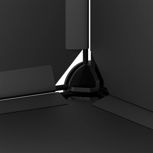 vidaXL Shoe Rack Black 94x37x125 cm PP