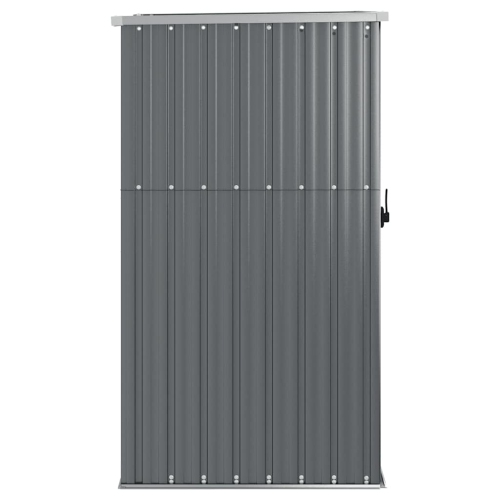 vidaXL Garden Tool Shed Grey 88x89x161 cm Galvanised Steel