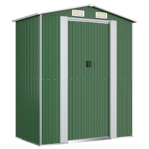 VidaXL jardin Vert chamois 192x108 x 223&nbsp;cm acier galvanisé