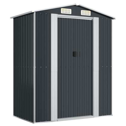 VidaXL jardin Anthracite, 192x108 x 223&nbsp;cm acier galvanisé