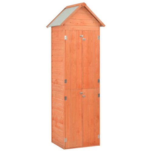 VIDAXL  Garden Storage Shed 71X60X213 Cm Wood