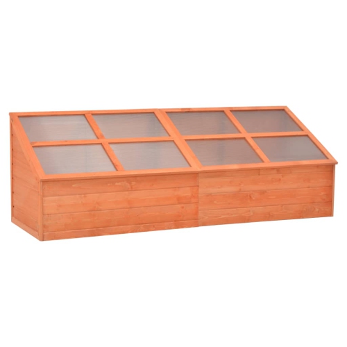 VIDAXL  Greenhouse Wood 180X57X62 Cm