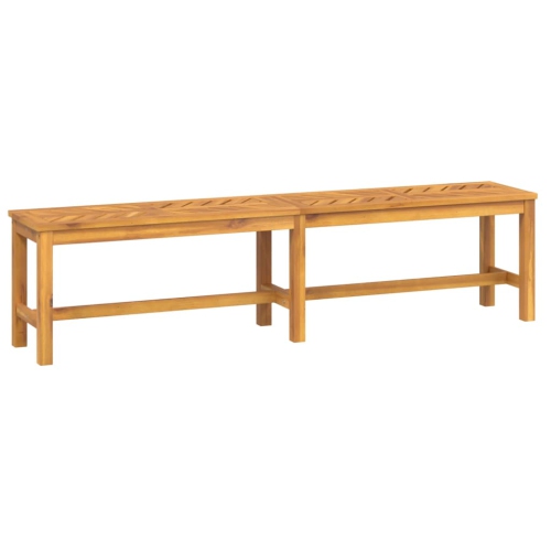 VIDAXL  Garden Bench 180 Cm Solid Wood Acacia