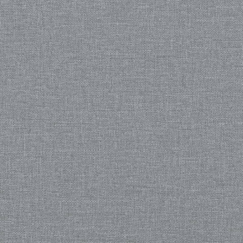 vidaXL Chaise Longue Light Grey Fabric