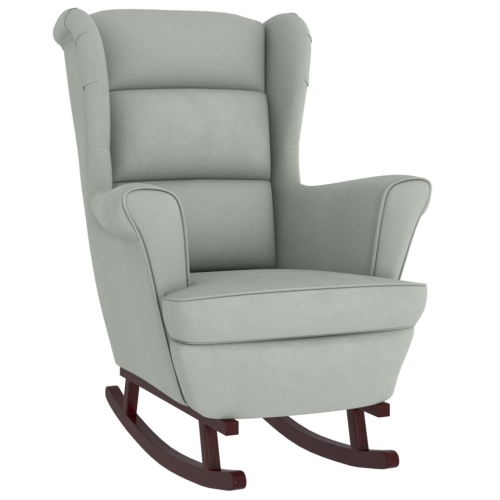 Light grey rocking chair deals