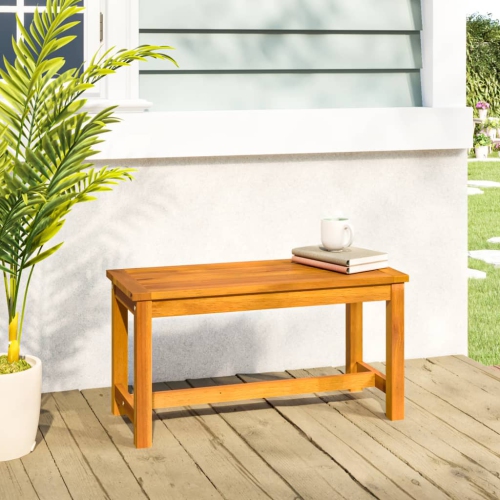 vidaXL Garden Bench 80x35x45 cm Solid Wood Acacia