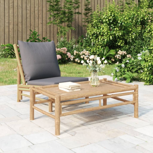 vidaXL Garden Coffee Table 100x55x33 cm Bamboo