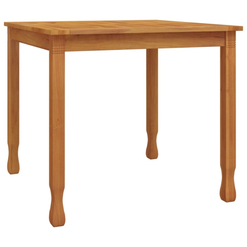 VIDAXL  Garden Dining Table 85X85X75 Cm Solid Wood Teak