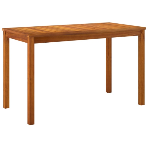 VIDAXL  Garden Table 110X55X67 Cm Solid Wood Acacia
