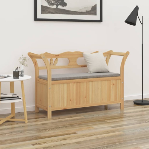 VIDAXL  Bench 107X45X75.5 Cm Solid Wood Fir