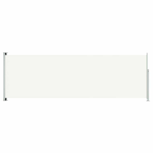 vidaXL Patio Retractable Side Awning 200x600 cm Cream