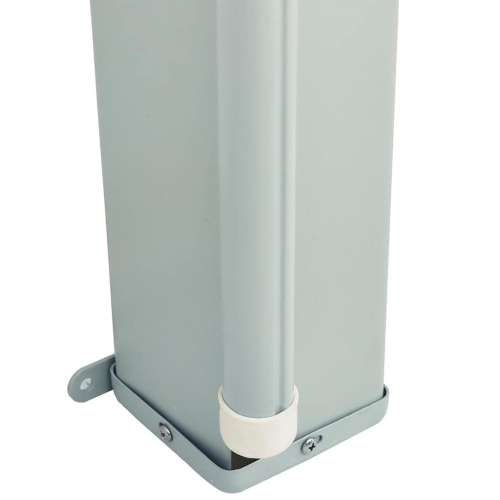 vidaXL Patio Retractable Side Awning 200x600 cm Brown