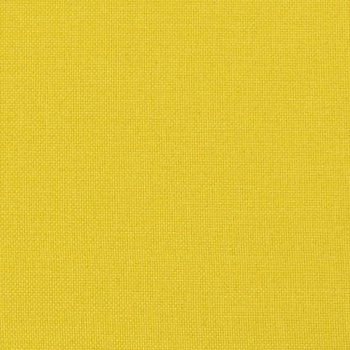 vidaXL Slipper Chair Light Yellow Fabric